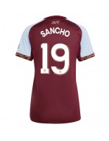Aston Villa Jadon Sancho #19 Hjemmedrakt Dame 2025-26 Korte ermer